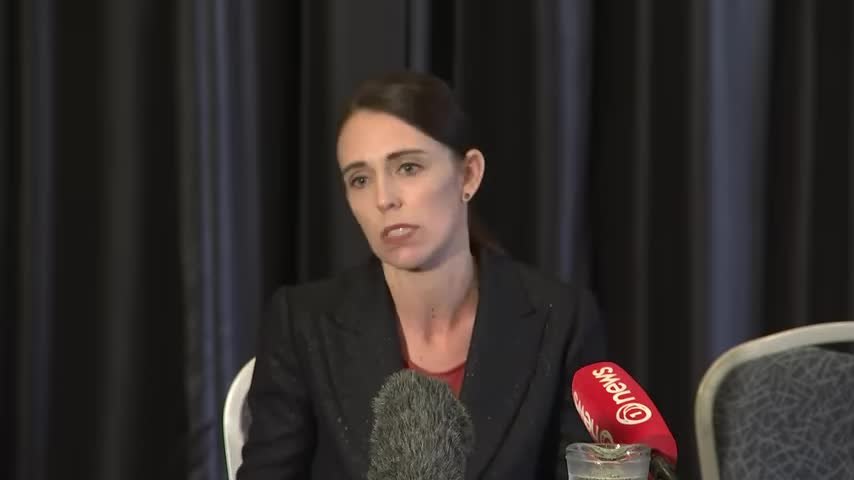 Jacinda Ardern condemns Christchurch mass shooting.