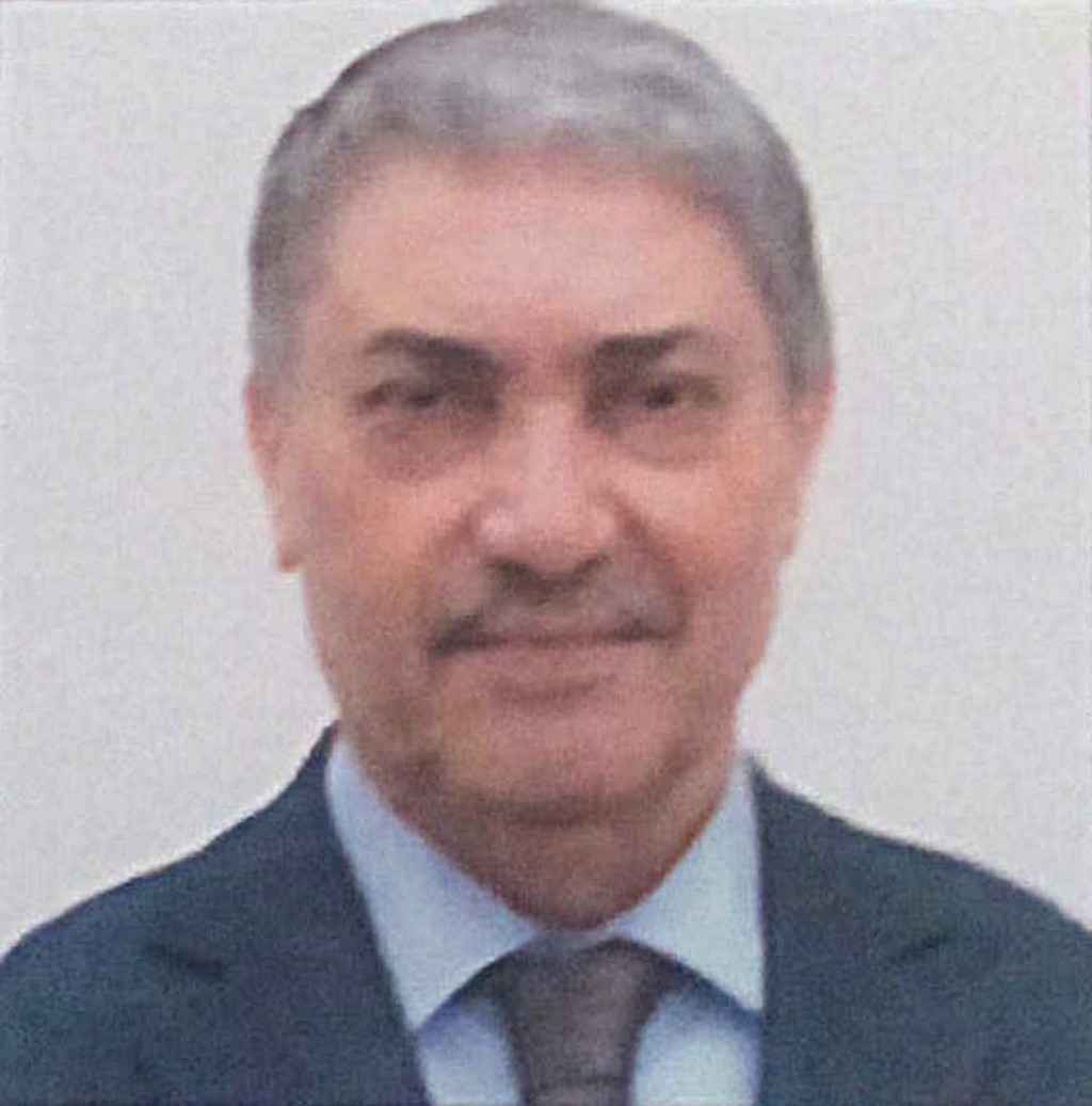 Ari Benflis, who used to be Algeria's Prime Minister