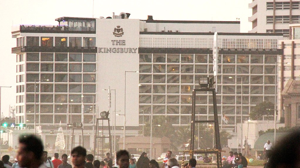 The Kingsbury Hotel in Colombo, Sri Lanka.