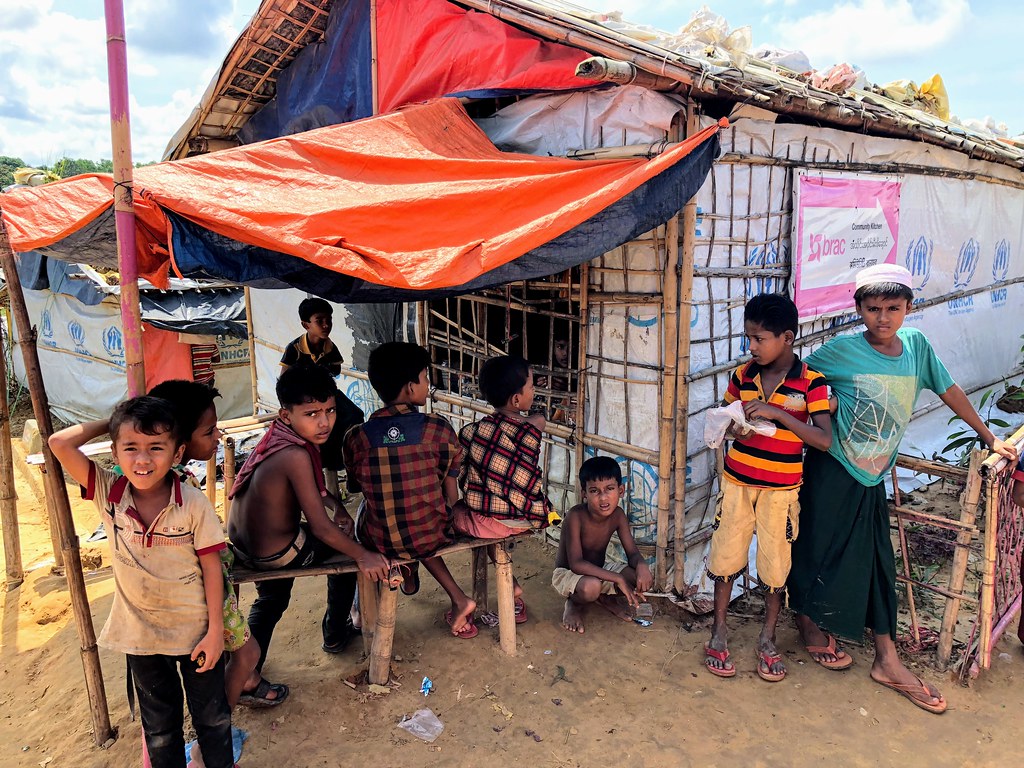 Kids at Rohingya Camps in Cox's Bazar