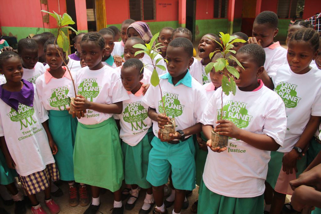 Plant-for-the-Planet training session in Tamale, Ghana.