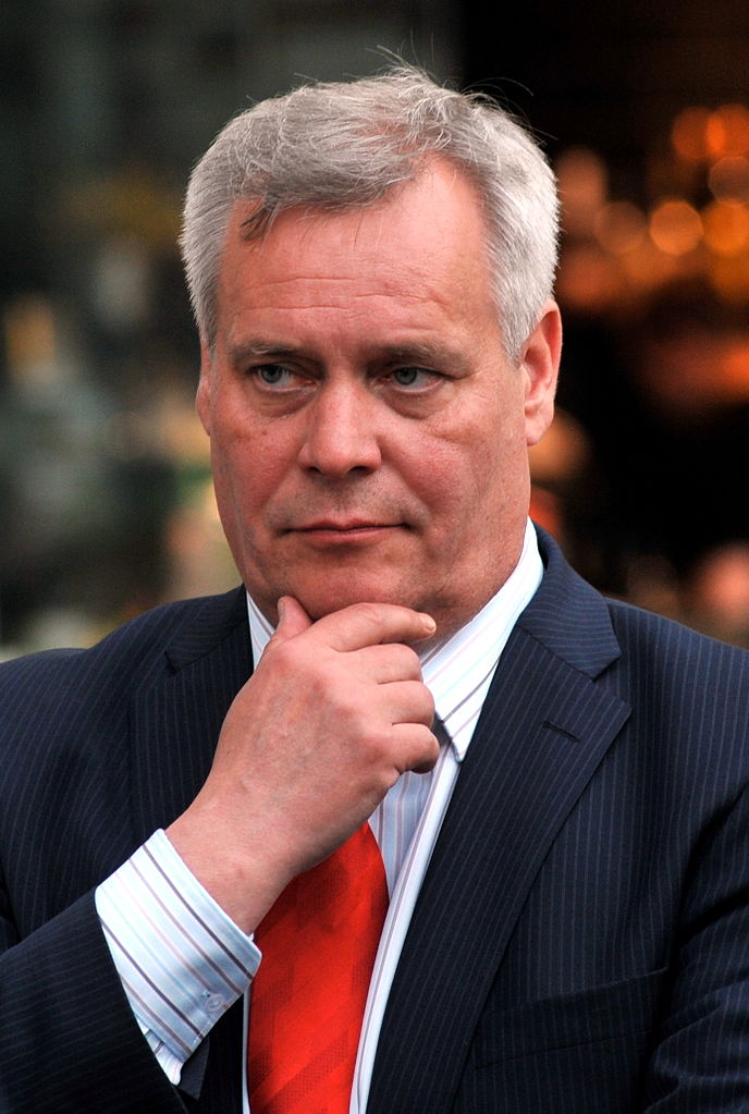 Antti Rinne, Finnish politician, Helsinki, May 2014.