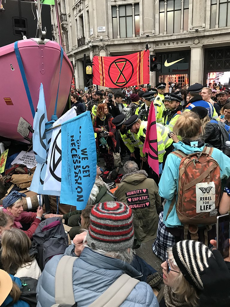 Extinction Rebellion in London, 16 April 2019