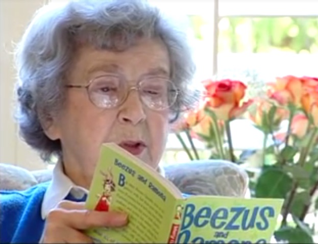 Beverly Cleary reading.