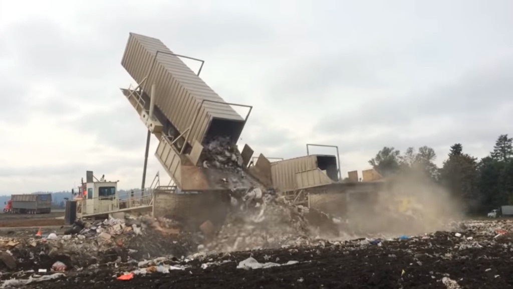 Eagles Drop Trash on Landfill Neighbors