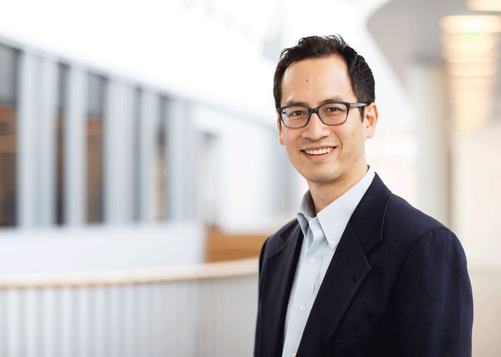 Study senior author Edward Chang, MD, has been studying how the brain produces and analyzes speech for over a decade and aims to develop a speech prosthesis to restore the voices of individuals who have lost speech to paralysis and other forms of neurological damage. Photo by Steve Babuljak