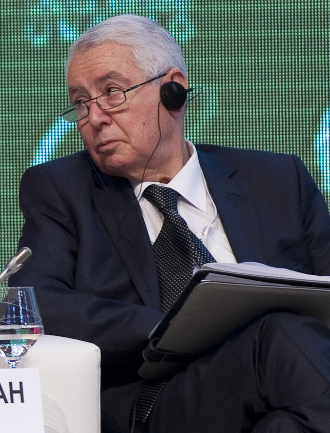 Mr. Abdelkader Bensalah, President of the Senate of Algeria