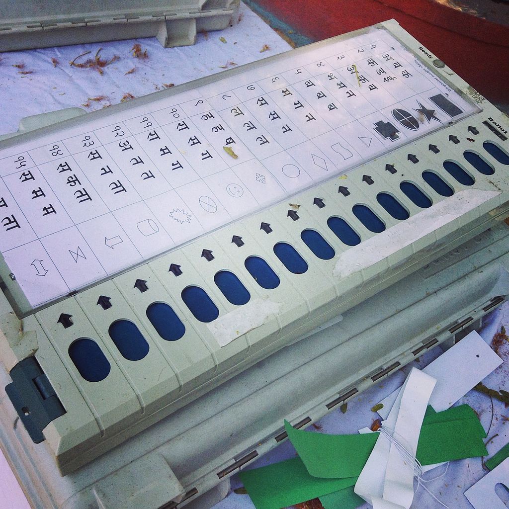 Voting machine in India