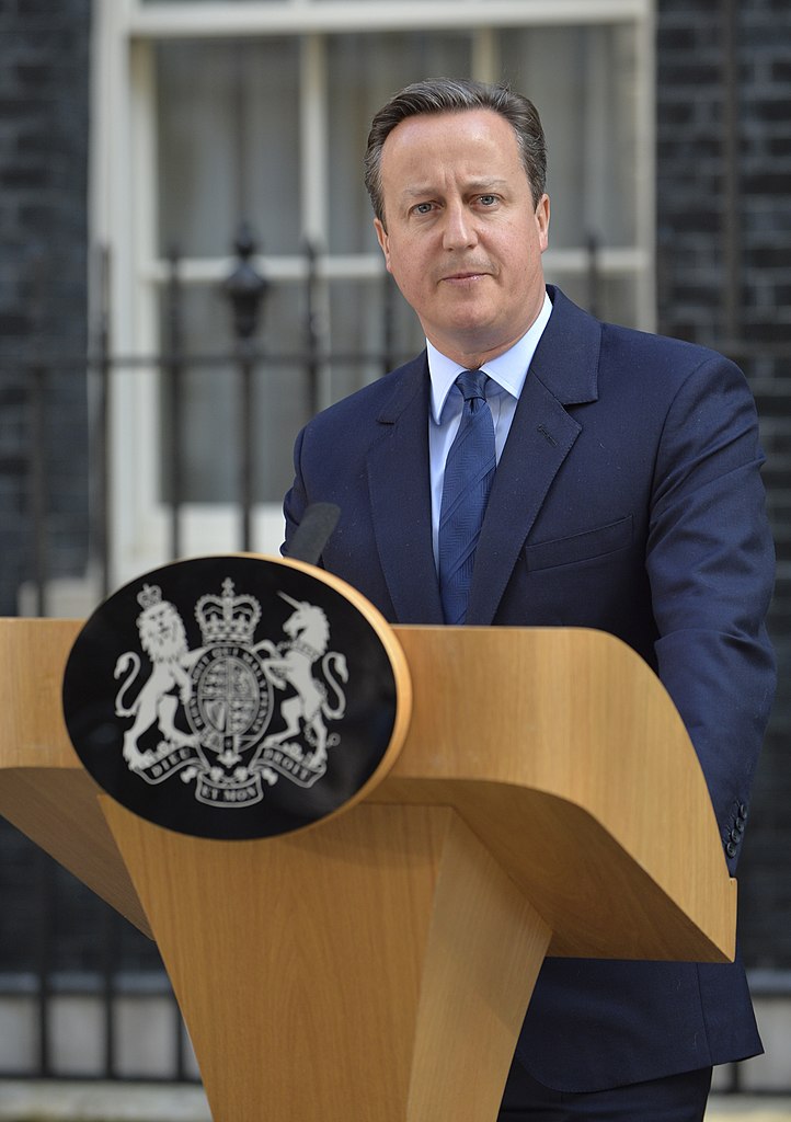 David Cameron announces his resignation as Prime Minister in the wake of the UK vote on EU membership.