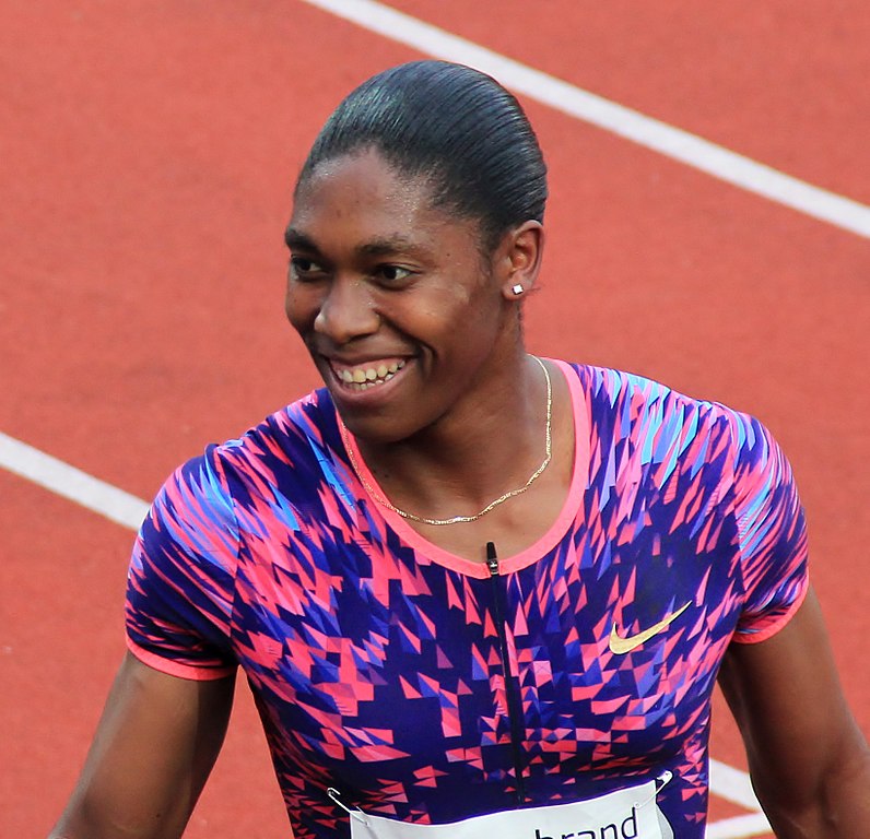 Caster Semenya at the 2017 Bislett Games