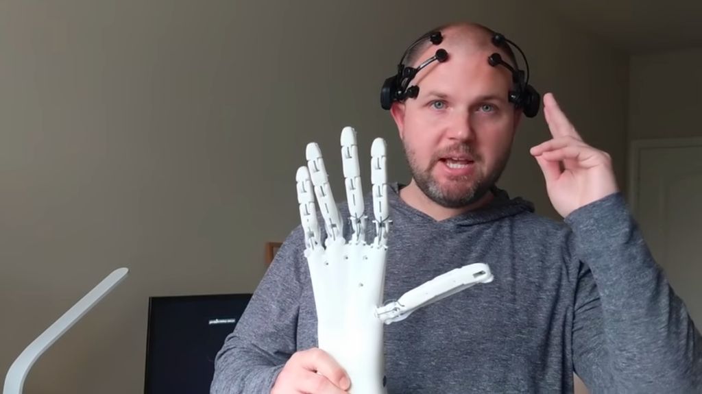 Man fitted with robotic hand wired directly into his brain can