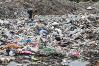 Plastic dump in Malaysia.