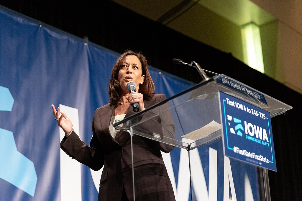 At the 2019 Iowa Democrats Hall of Fame Celebration in Cedar Rapids, Iowa on Sunday. June 9