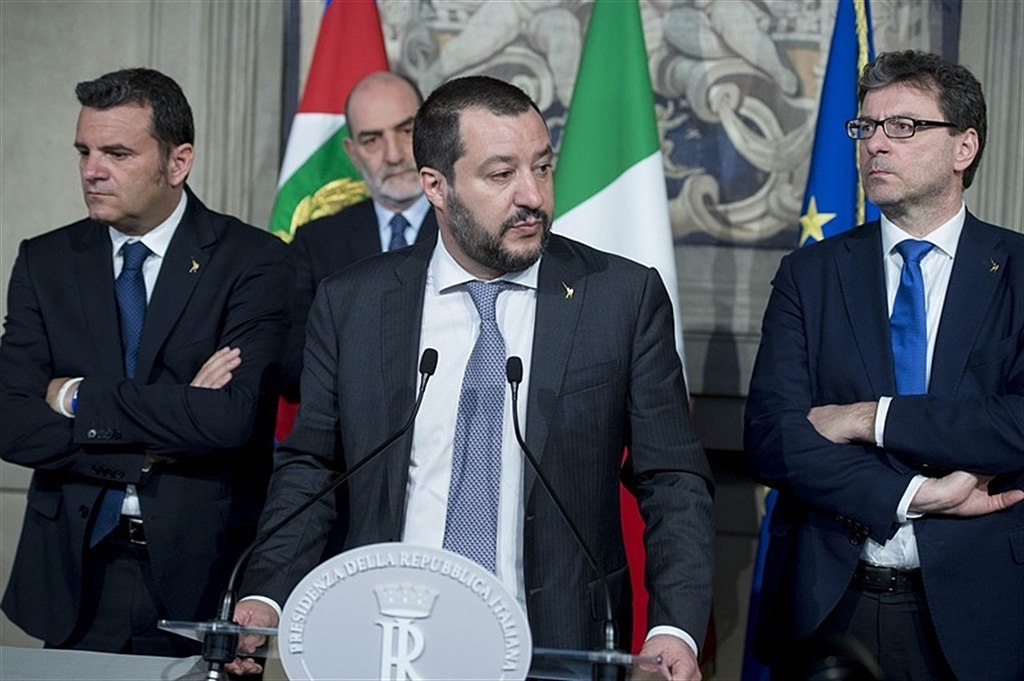 Matteo Salvini in 2018