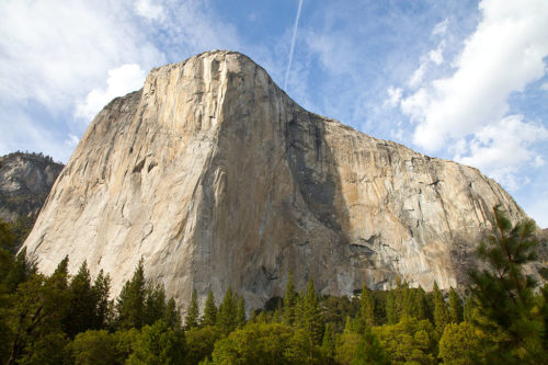 El Capitan — in Yosemite Valley.
