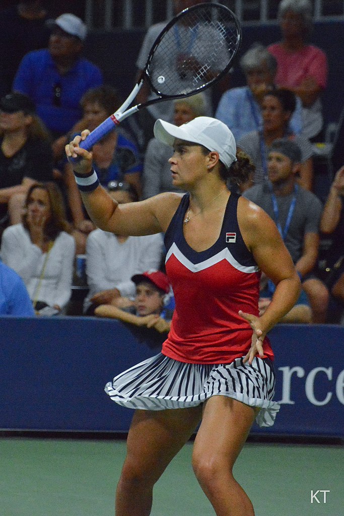 Ash Barty v Karolina Muchova. Day 5 of US Open 2018.