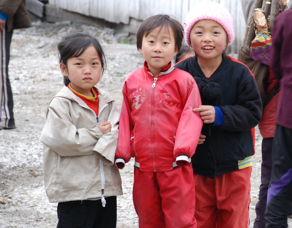 3 children, North Korea: Daily life remains a struggle