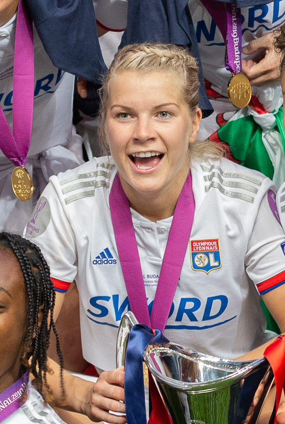 Ada Hegerberg, UEFA Women's Champions League, Olympique Lyonnais - FC Barcelona StP 0141 LR10 by Stepro.