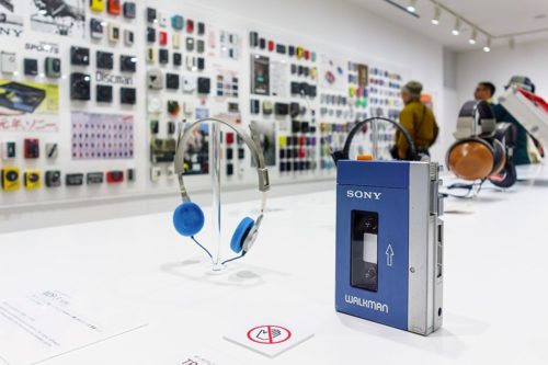 Sony Walkman TPS-L2 at "It's a Sony" Expo in Sony Building at Ginza, Chuo-Ku in Tokyo.
