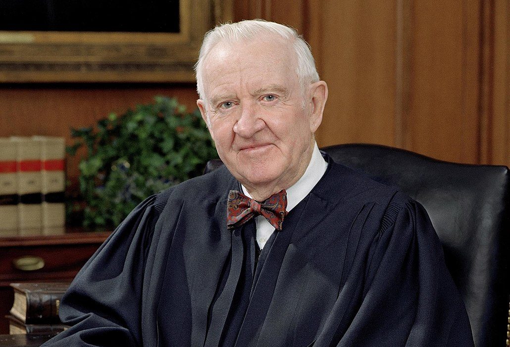 John Paul Stevens, U.S. Supreme Court justice.