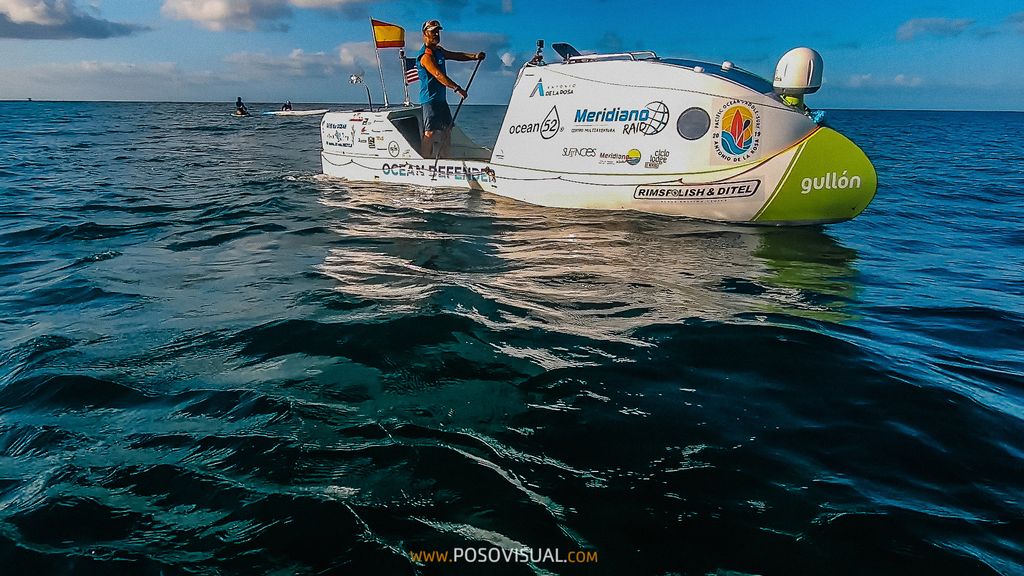 Man Paddles from San Francisco to Hawaii