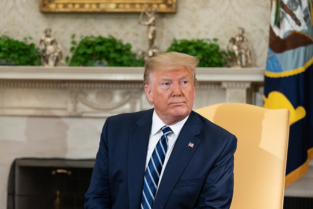 President Donald J. Trump meets with Canadian Prime Minister Justin Trudeau Thursday, June 20, 2019, in the Oval Office of the White House.