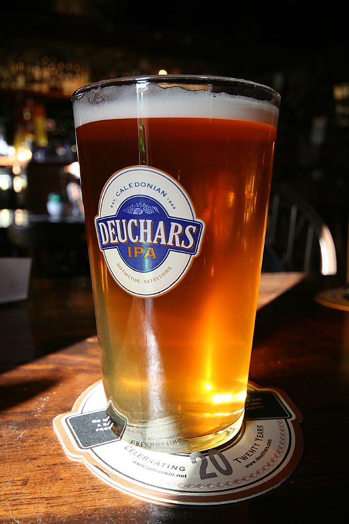 pint of Deuchars IPA