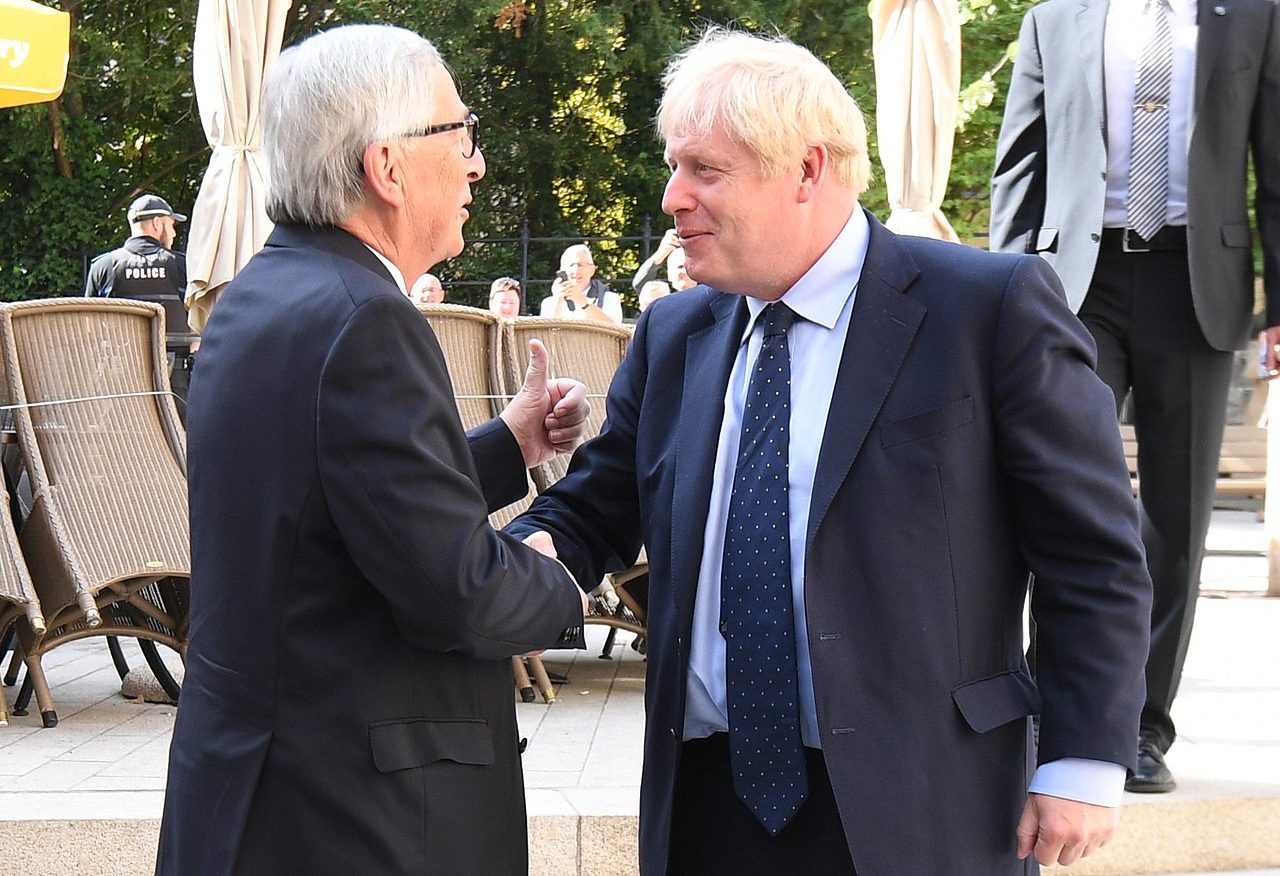 PM Boris Johnson met with EU Commission President Juncker