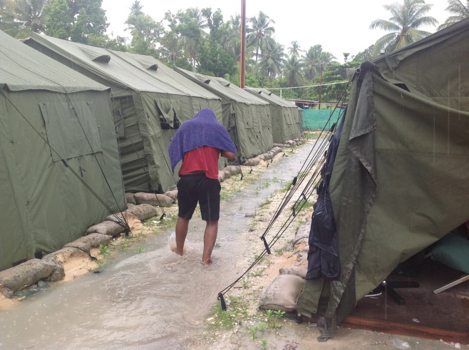 Pictures from inside the Australian Government's immigration detention facility on Manus Island, PNG