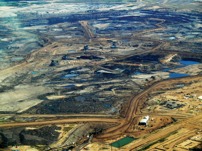 Tar sands in Alberta 2008