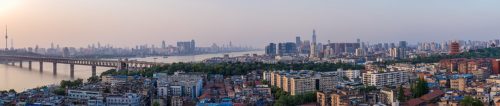 Panorama of Hanyang, Hankou and Wuchang (2017).