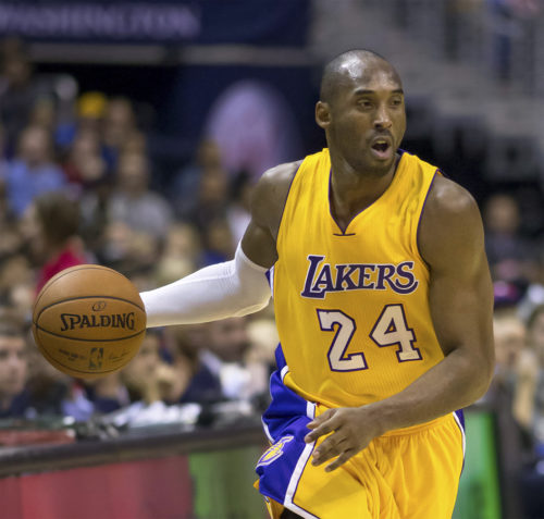 Kobe Bryant, Lakers at Wizards 12/3/14