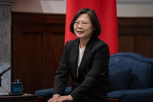 President Tsai Ing-wen on January 13, 2020 after winning re-election.