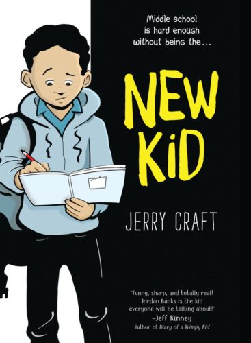 Cover of New Kid, written and illustrated by Jerry Craft.