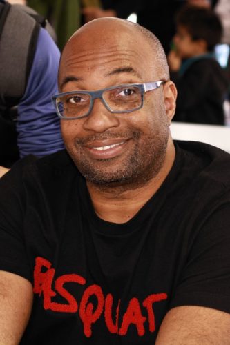 Author Kwame Alexander at the 2019 Texas Book Festival in Austin, Texas, United States.