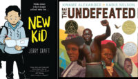 Covers of Newbery and Caldecott Award winners for 2020.