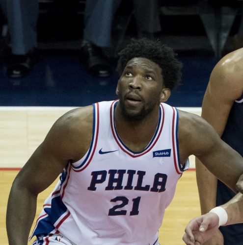 Joel Embiid of the Philadelphia 76ers.