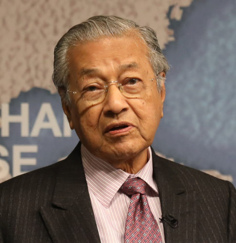 HE Dr Mahathir bin Mohamad, Prime Minister of Malaysia