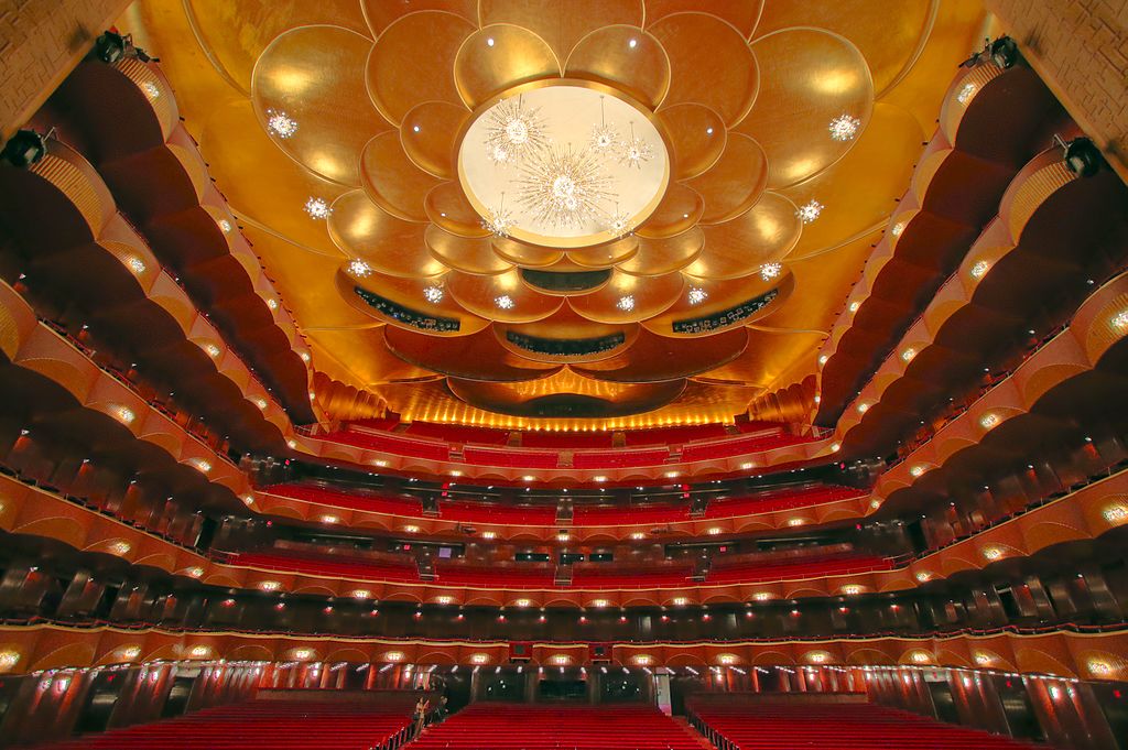 Metropolitan Opera House inside, no audience