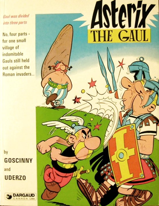 Asterix the Gaul book cover