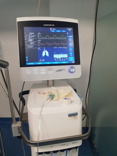 Medical ventilator, Cardiac care unit, State of Palestine 2019