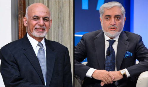Afghanistan President Ashraf Ghani & Abdullah Abdullah