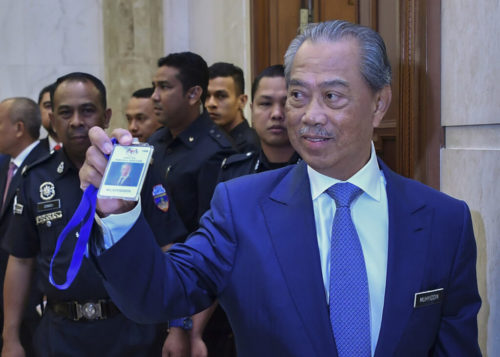 PM Muhyiddin Begins Work as Prime Minister