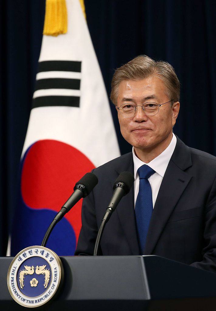 Moon Jae-in, the 19th President of Republic of Korea