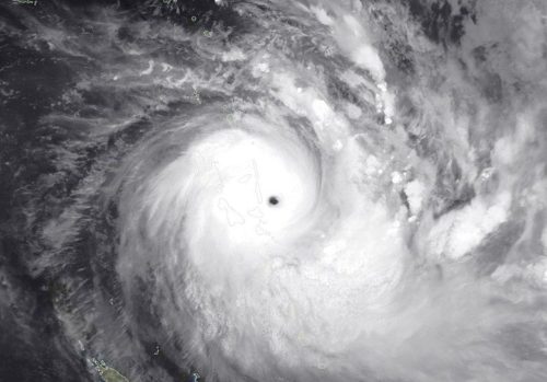 Severe Tropical Cyclone Harold on April 6, 2020