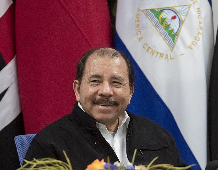 Nicaragua's president, Daniel Ortega