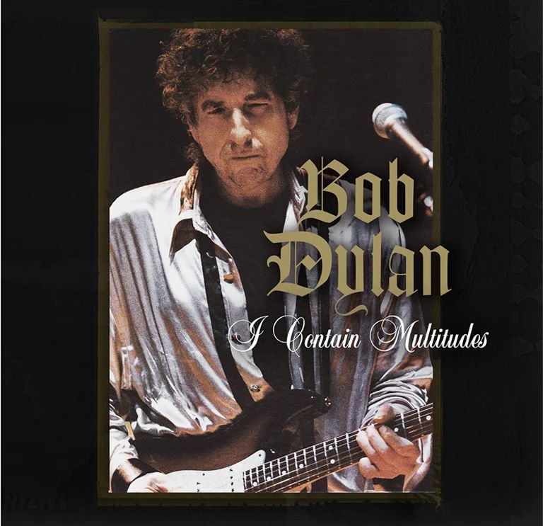 Promotional picture for Bob Dylan's song I Contain Multitudes.