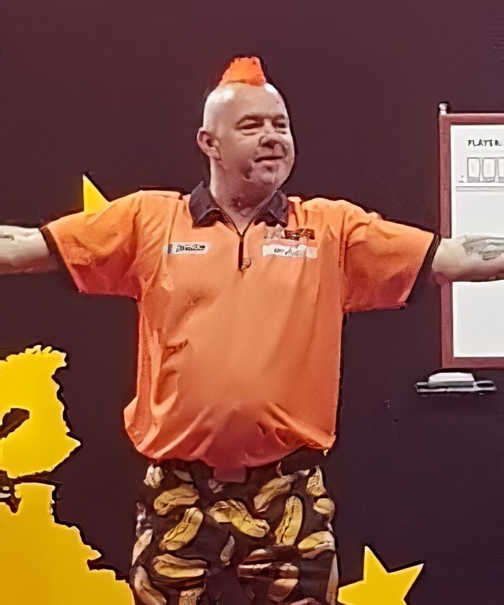 Peter Wright at the Dutch Darts Championship 2018 in Maastricht