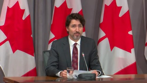 Canadian Prime Minister Justin Trudeau announces Canada's ban on assault weapons.
