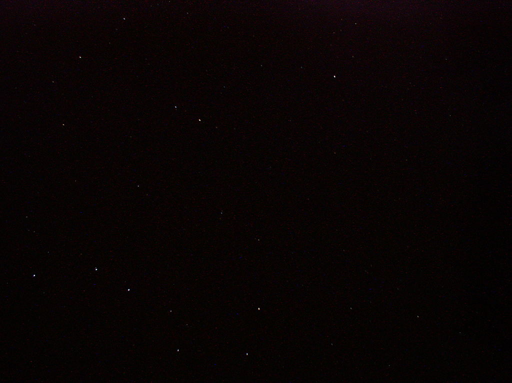 The Big Dipper and the Little Dipper constellations